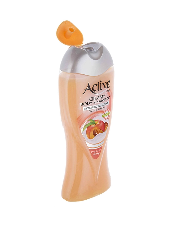Active dush geli, krem-gel va tana uchun skrab turlari, parvarishlovchi vosita, 400 ml