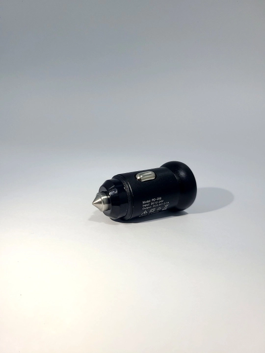 Avtomobil uchun tez zaryadlovchi PD-56, 38W, USB + Type-C, Quick Charge
