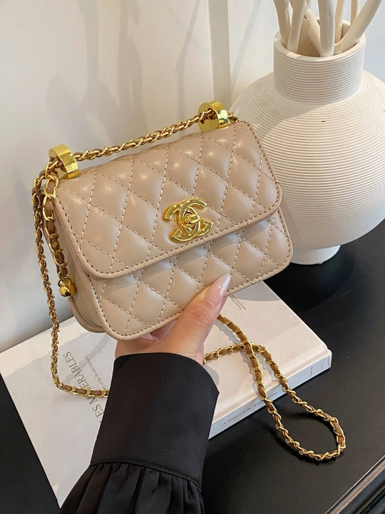 Nafis Ayollar uchun Charm Yelka Sumkasi - Chanel Dizayni