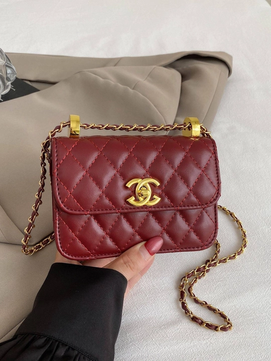 Nafis Ayollar uchun Charm Yelka Sumkasi - Chanel Dizayni