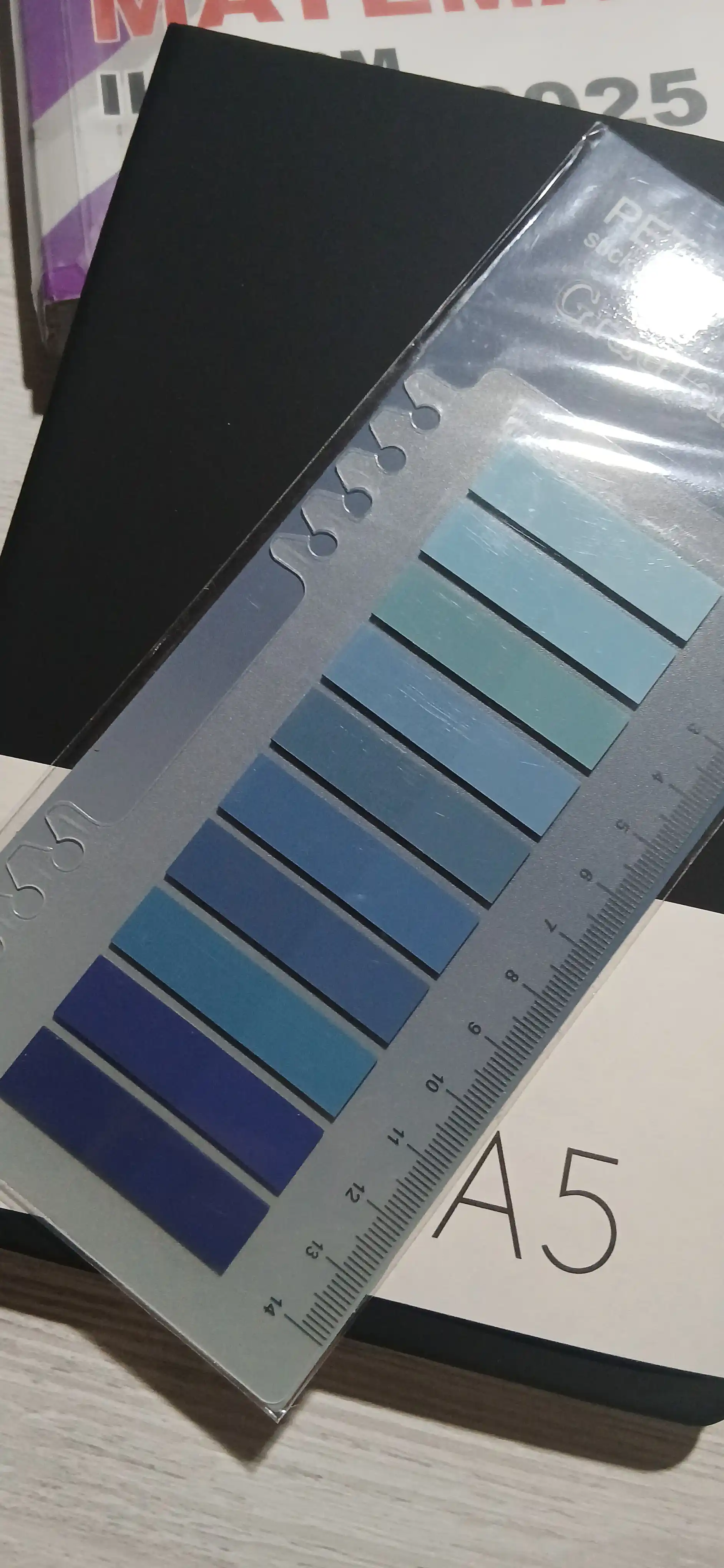 Gradient indeks stikerlari, 10 xil rang