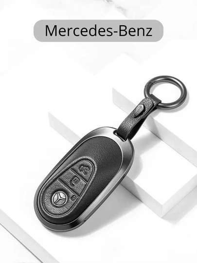 Металлический чехол для ключа Mercedes-Benz — 77CASES-MERCPMC1-ЧЕРН