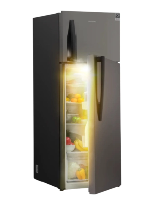 Xolodilnik Shivaki 395NHDD Inverter 305L, Total Air Frost, Low Voltage 160V, kulrang