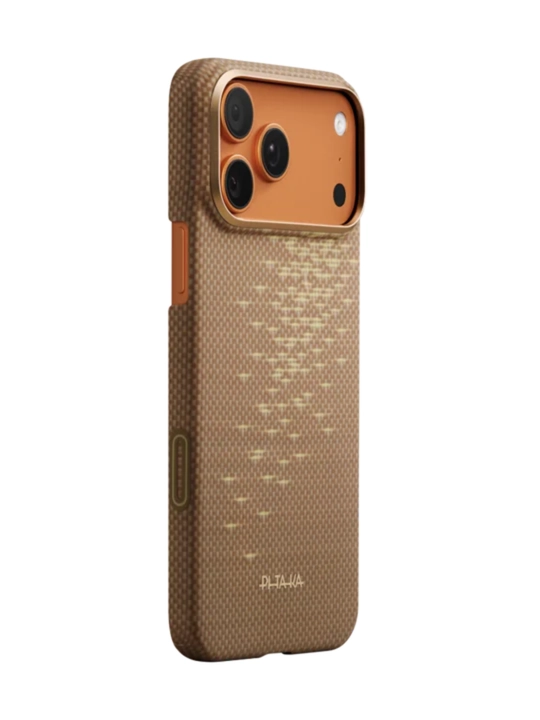 Chexol Pitaka Iphone 17 Pro, Pro Max, Magsafe bilan, ultra yupqa, o'ta mustahkam kevlardan