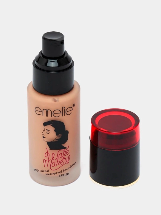 Тональный крем для лица Emelie SPF 25, увлажняющий, матовый тон, 40 мл, 1,3, E-103 
