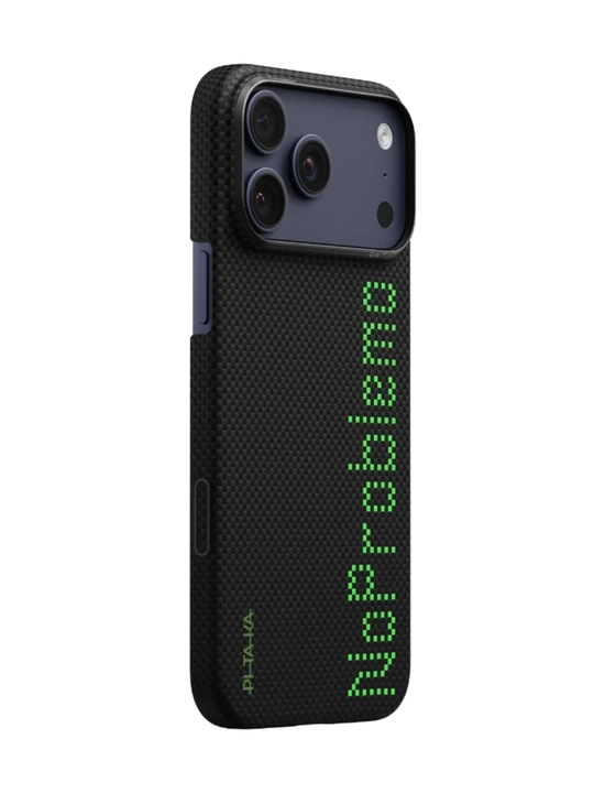 Chexol Pitaka Iphone 17 Pro, Pro Max, Magsafe bilan, ultra yupqa, o'ta mustahkam kevlardan