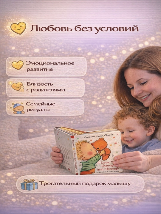 I Love You Through and Through  Книга о безусловной любви  Картонная 3+