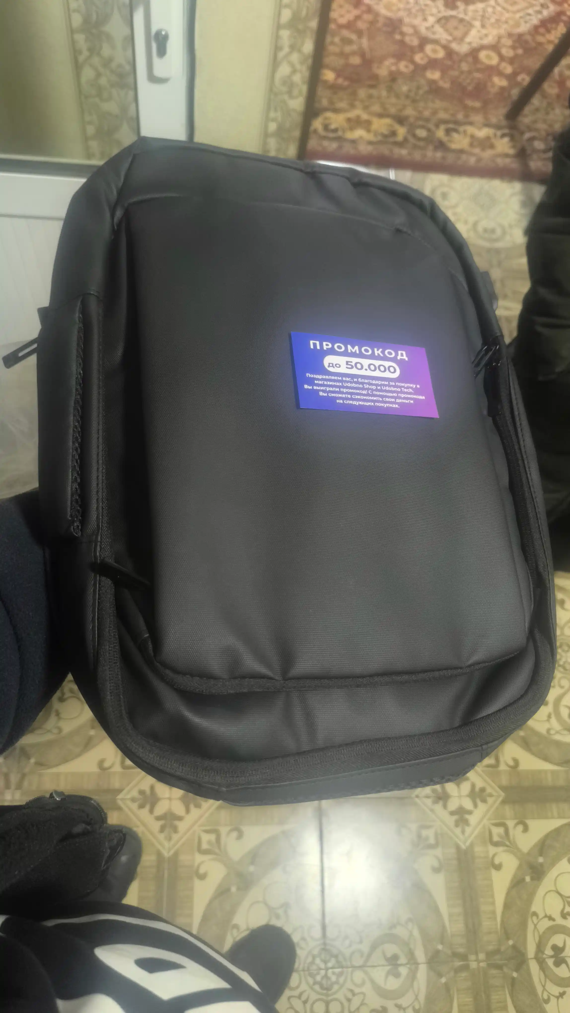 Erkaklar ryukzagi, kundalik, shahar, noutbuk va sayohatlar uchun mo‘ljallangan, USB portli