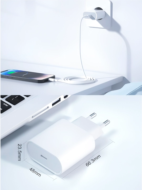 Зарядное устройство 20W для iPhone, зарядка для iPhone и AirPods