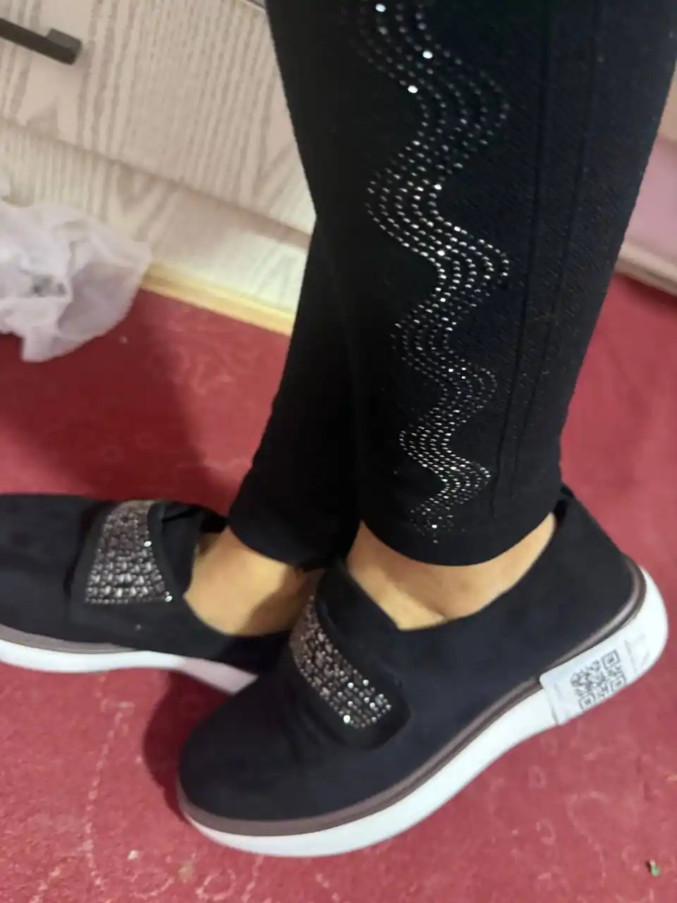 Ayollar uchun lofer, tufli, slipon, mokasin eko-zamsha, qulay, kundalik oyoq kiyim, 36–40