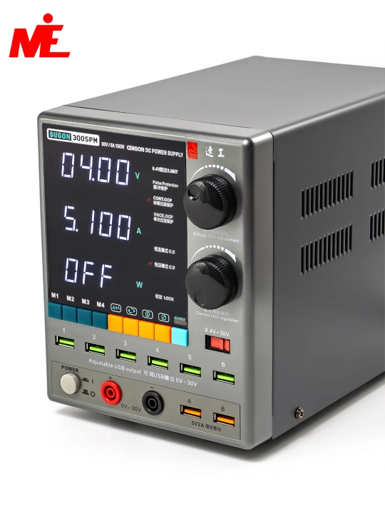 Sugon 3005PM лабораторный блок питания 30V 5A, цифровой LCD, USB выход