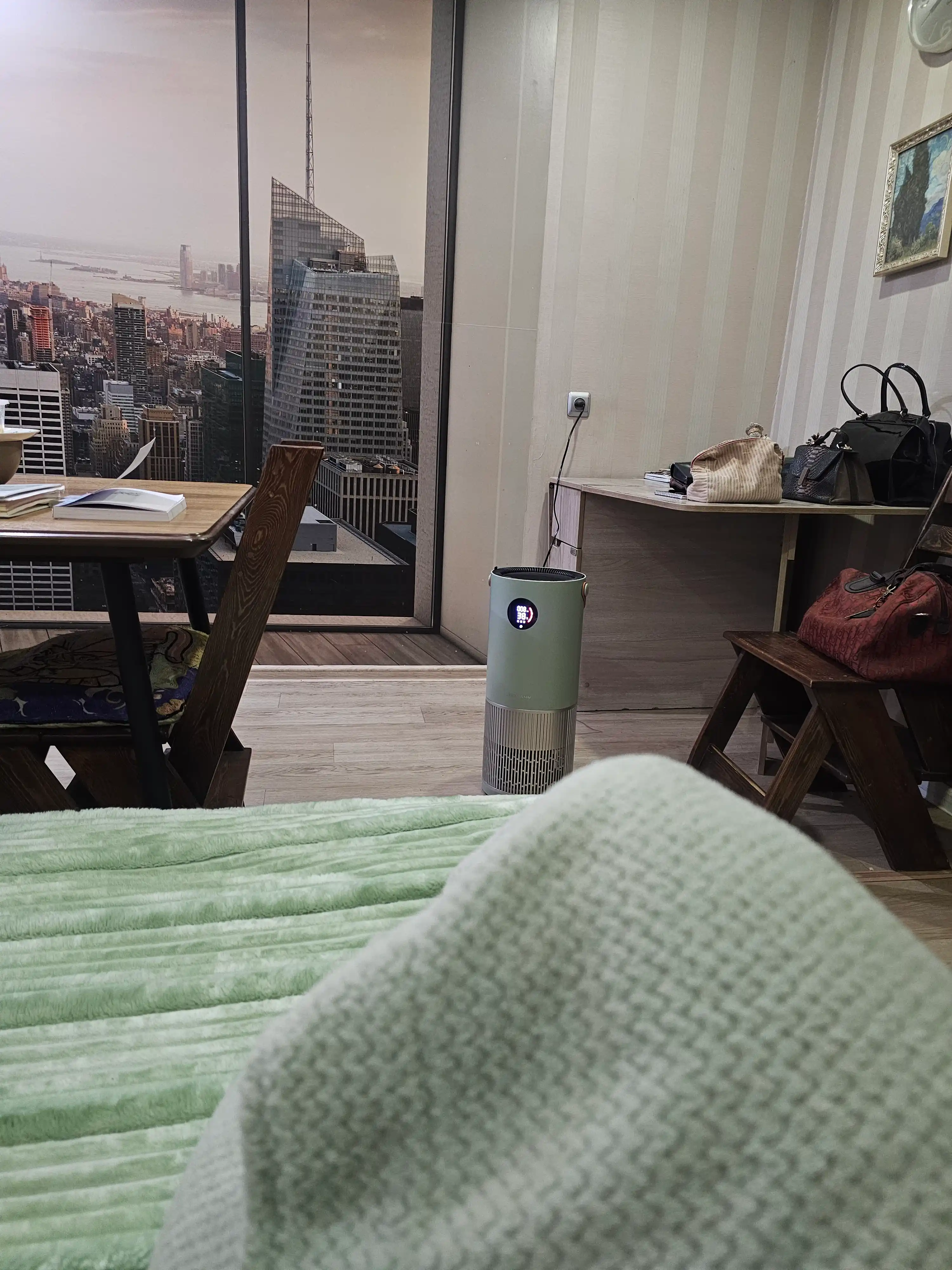 Очиститель воздуха Hofmann HEPA H13 WiFi ионизация 40м² 3.75л 25–65Вт увлажнение