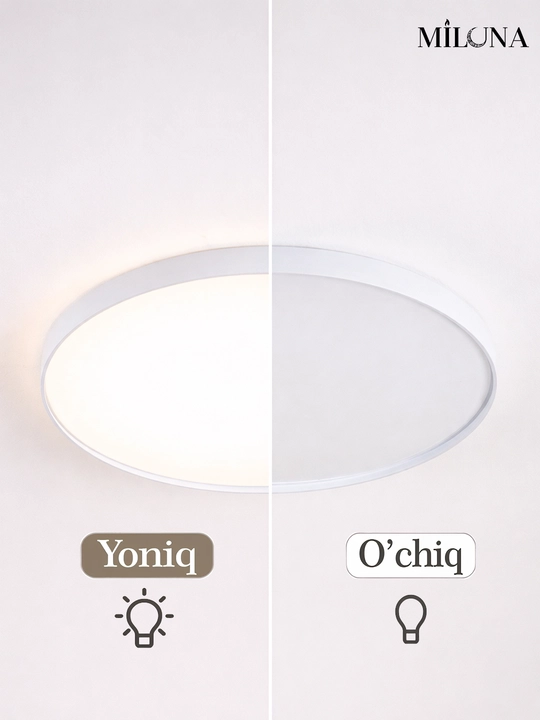Lyustralar, LED qandil, lustra qandil, plafon, led chiroqlar, 3 xil rejim yonish