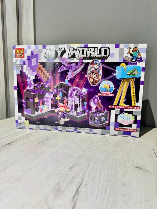 My World “Yorug‘lik va soya shahri” konstruktori 379 dona