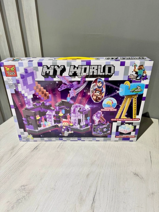 My World “Yorug‘lik va soya shahri” konstruktori 379 dona