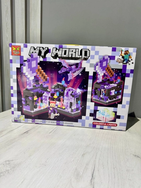 My World “Yorug‘lik va soya shahri” konstruktori 379 dona