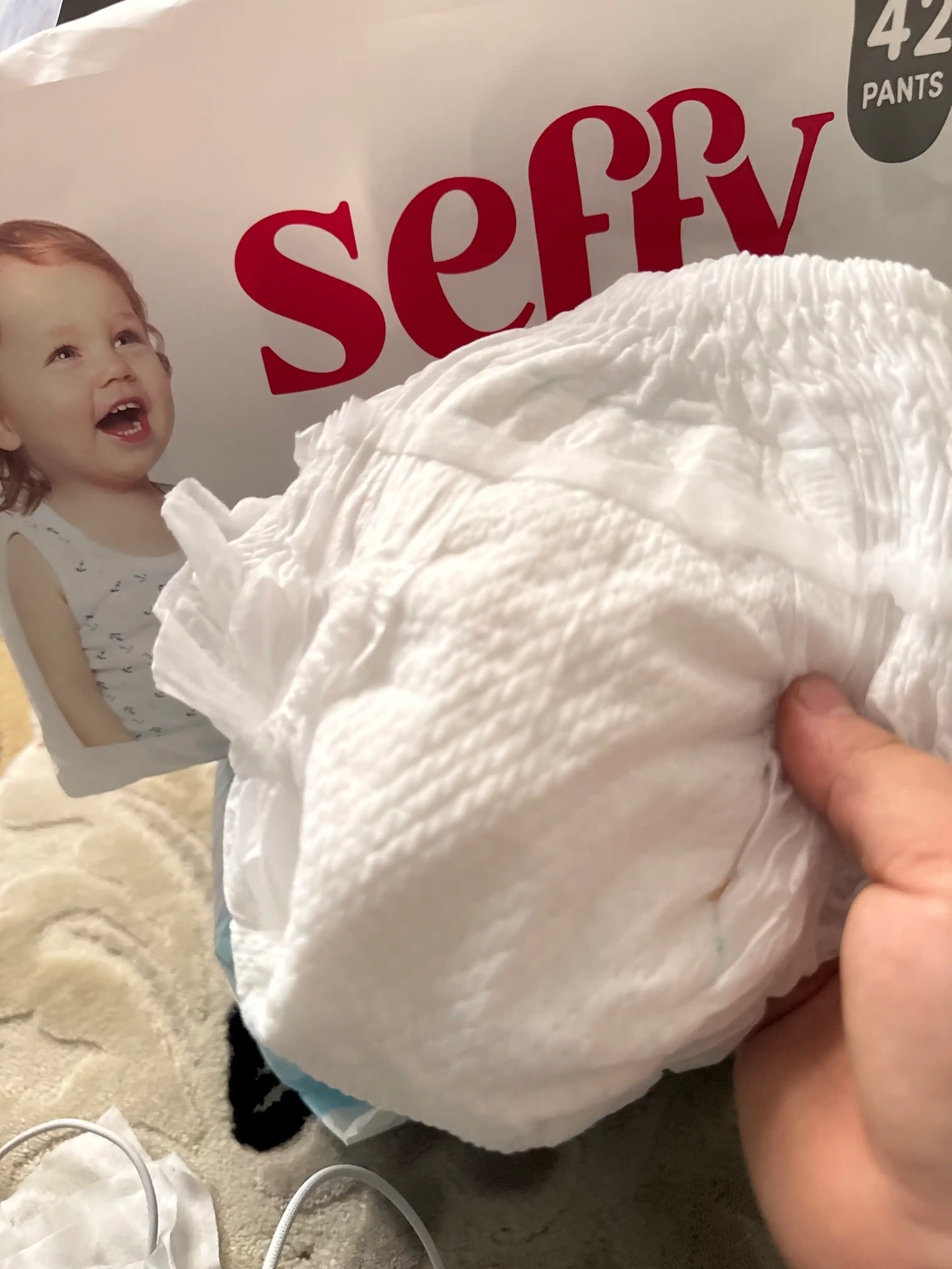 Подгузники-трусики для детей Seffy 4, 9-14 кг, 42 шт