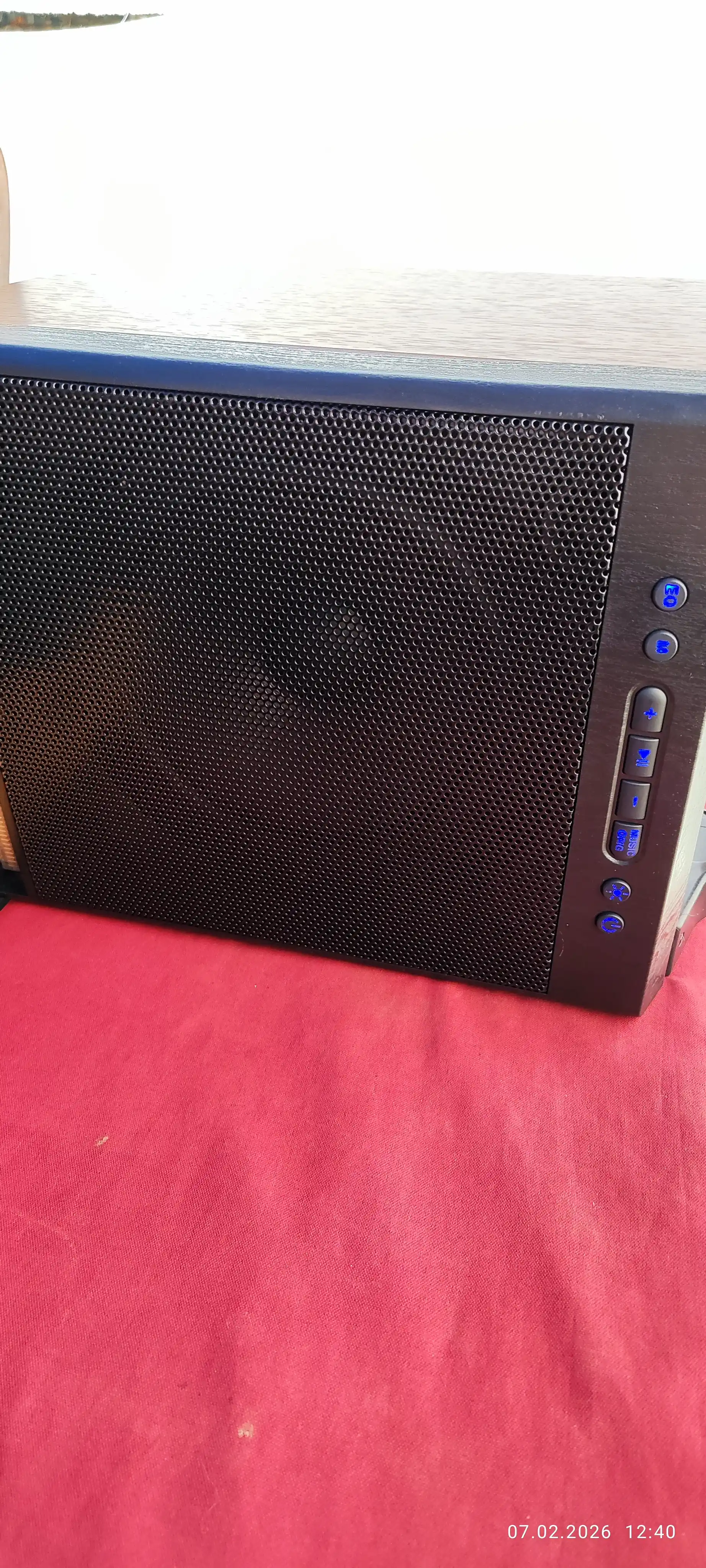 HiFi tizimi – kuchli bassli portativ kolonka, ZQS-8170, 18000W, RGB yoritgichi