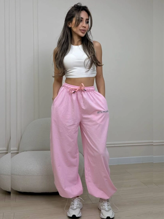 Ayollar keng jogger shimi, oversize