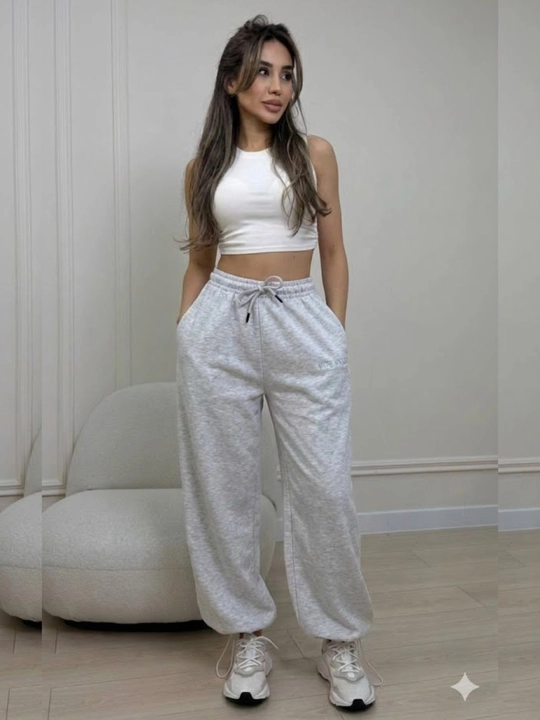 Ayollar keng jogger shimi, oversize
