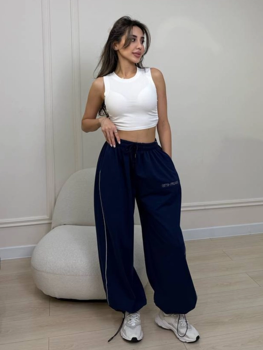 Ayollar keng jogger shimi, oversize