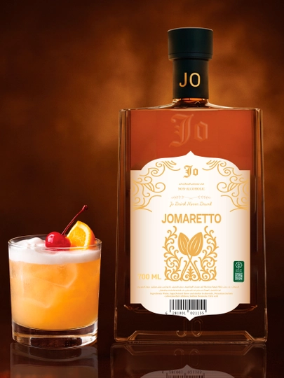 Jomaretto, HALAL, Вкус Амаретто безалкогольная альтернатива, Jo Drinks, 700мл — JDRINKS-JOMARETTO