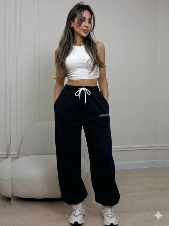 Ayollar keng jogger shimi, oversize