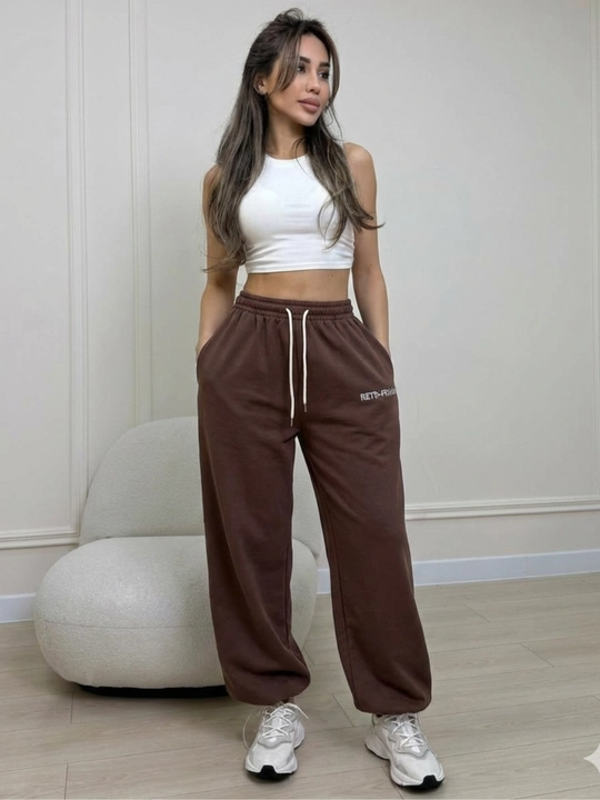 Ayollar keng jogger shimi, oversize