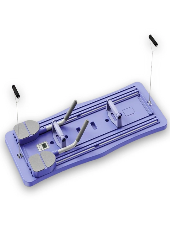 Yoga va pilates uchun trener-taxta - barcha mushak guruhlari uchun uy fitnes majmuasi