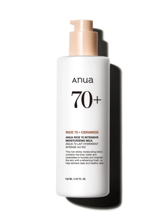 Sutli tonik Anua Rice 70+ Ceramide Intensive Moisturizing Milk - 