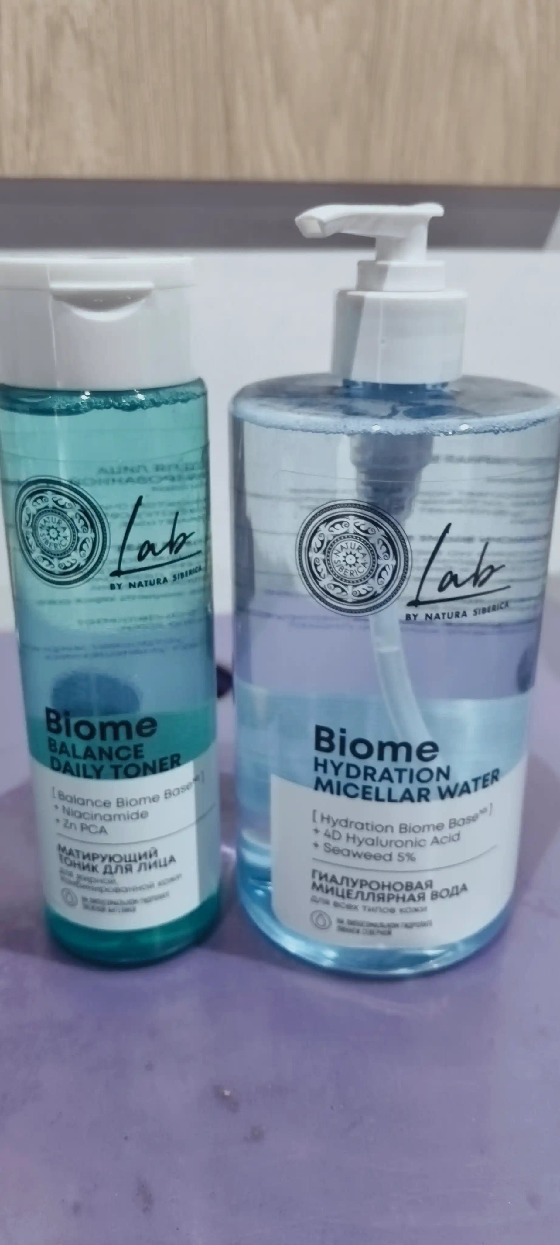 NS / Lab Biome / Hydration / Гиалуроновая мицеллярная вода для всех типов кожи, 700 мл