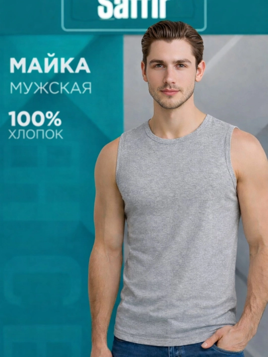 Sport uchun yengsiz futbolka