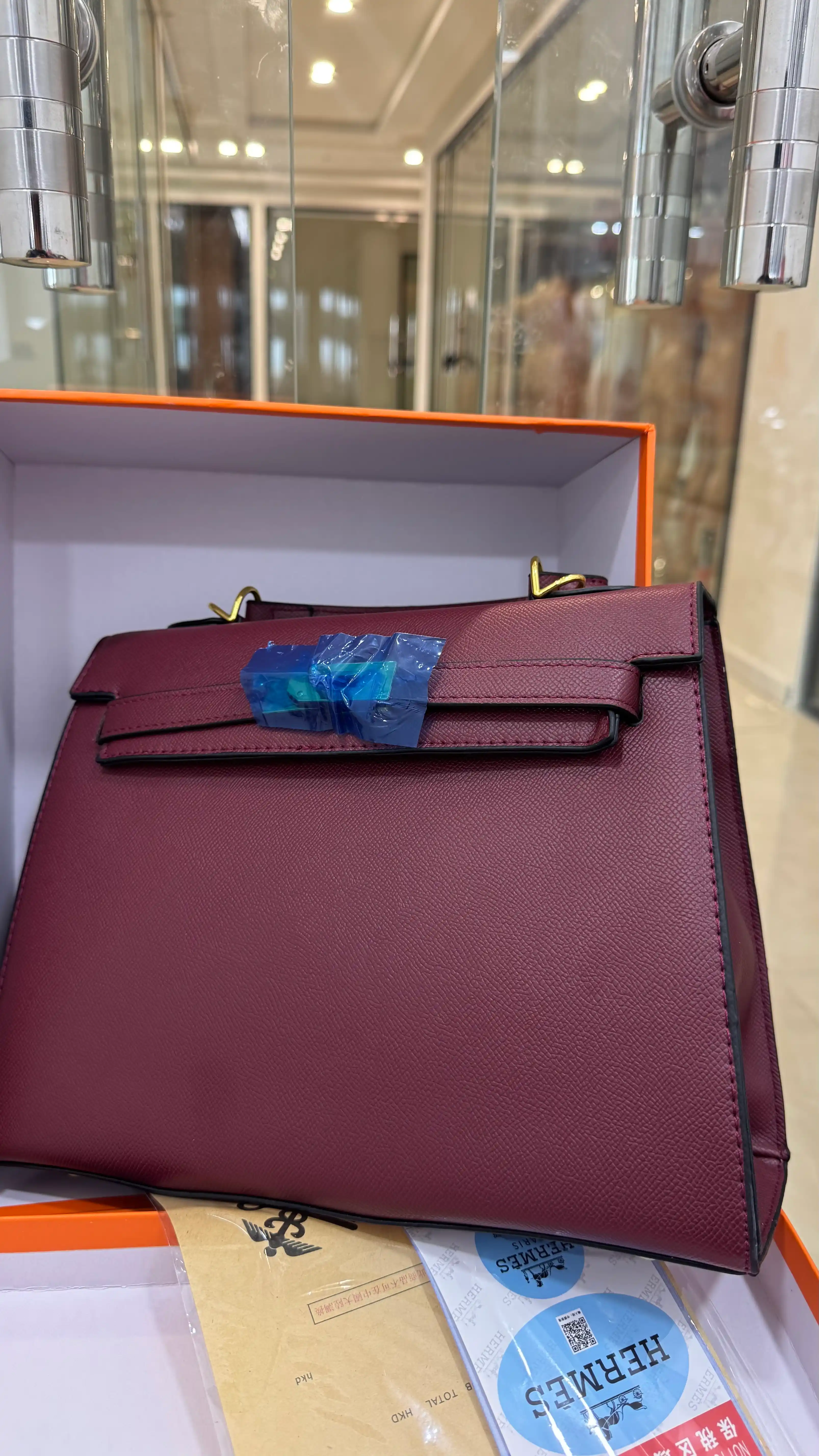 Женская сумка в стиле Hermes, подходящая для повседневного использования