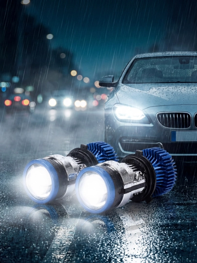 Светодиодные лампы Y7, объектив H4, для автомобилей GM — CHIXOL-Y7LED