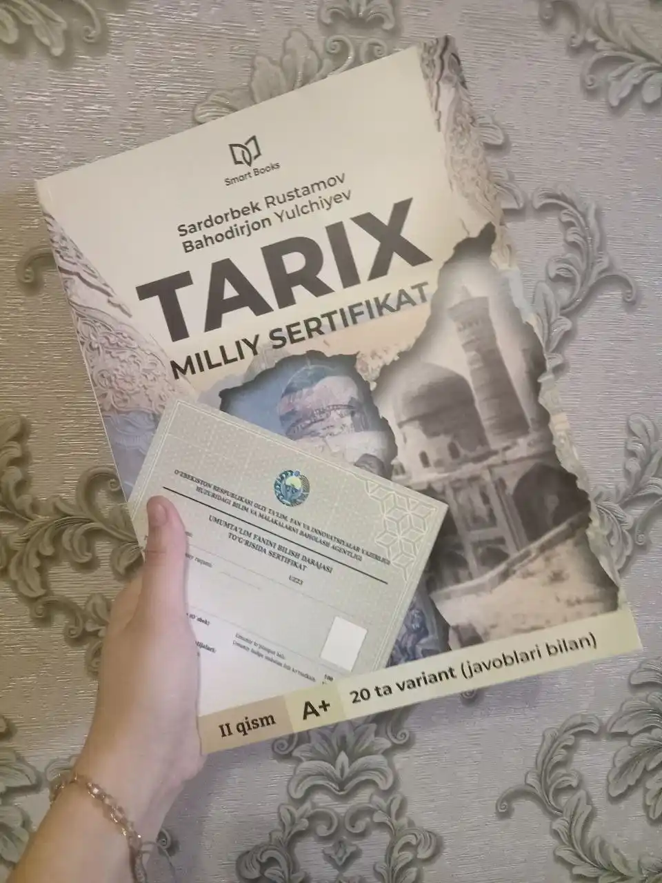 Tarix va ona tili-adabiyot — milliy sertifikat testlari, alohida variantlar