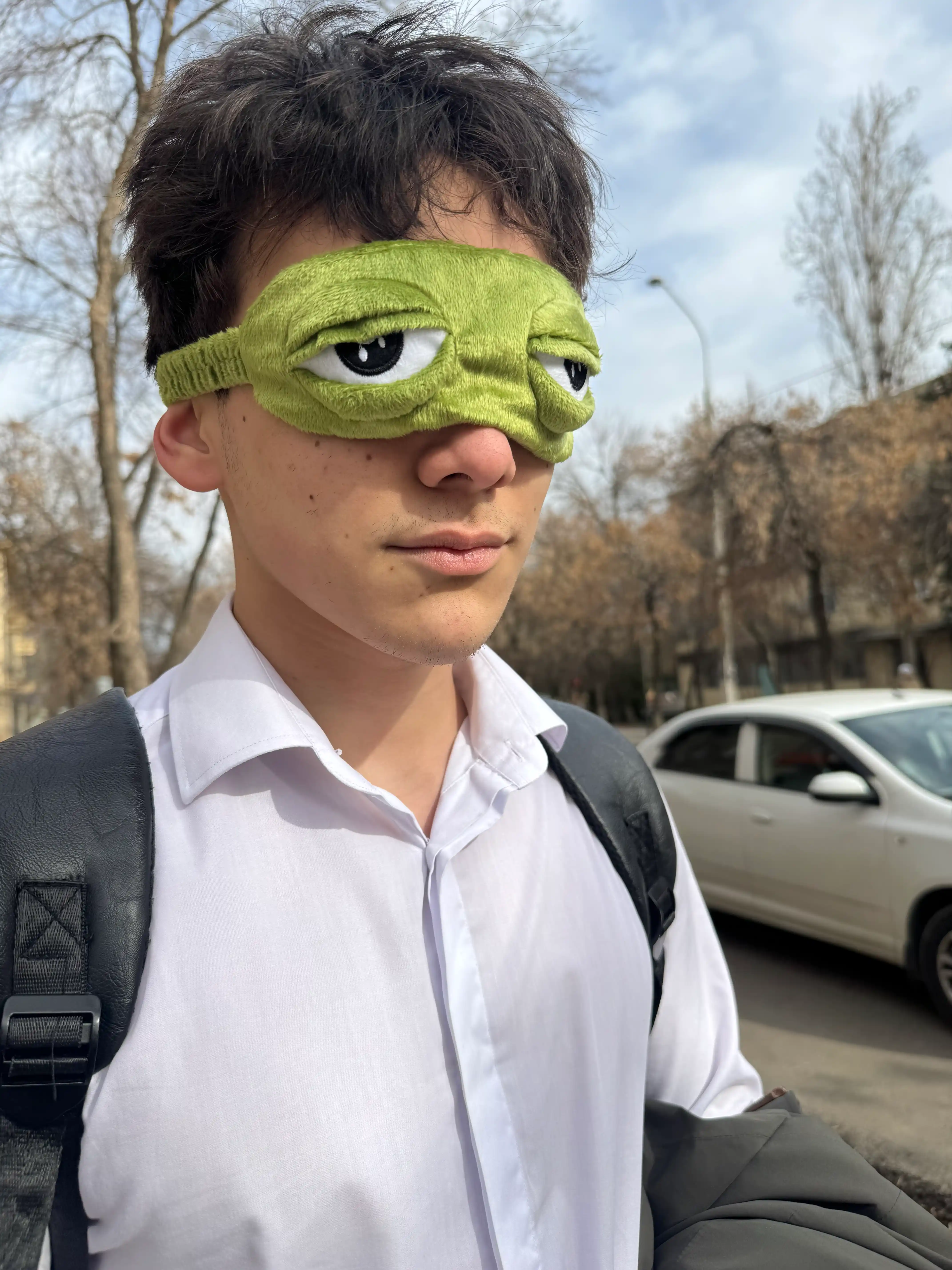 Тканевая маска для сна повязка на глаза