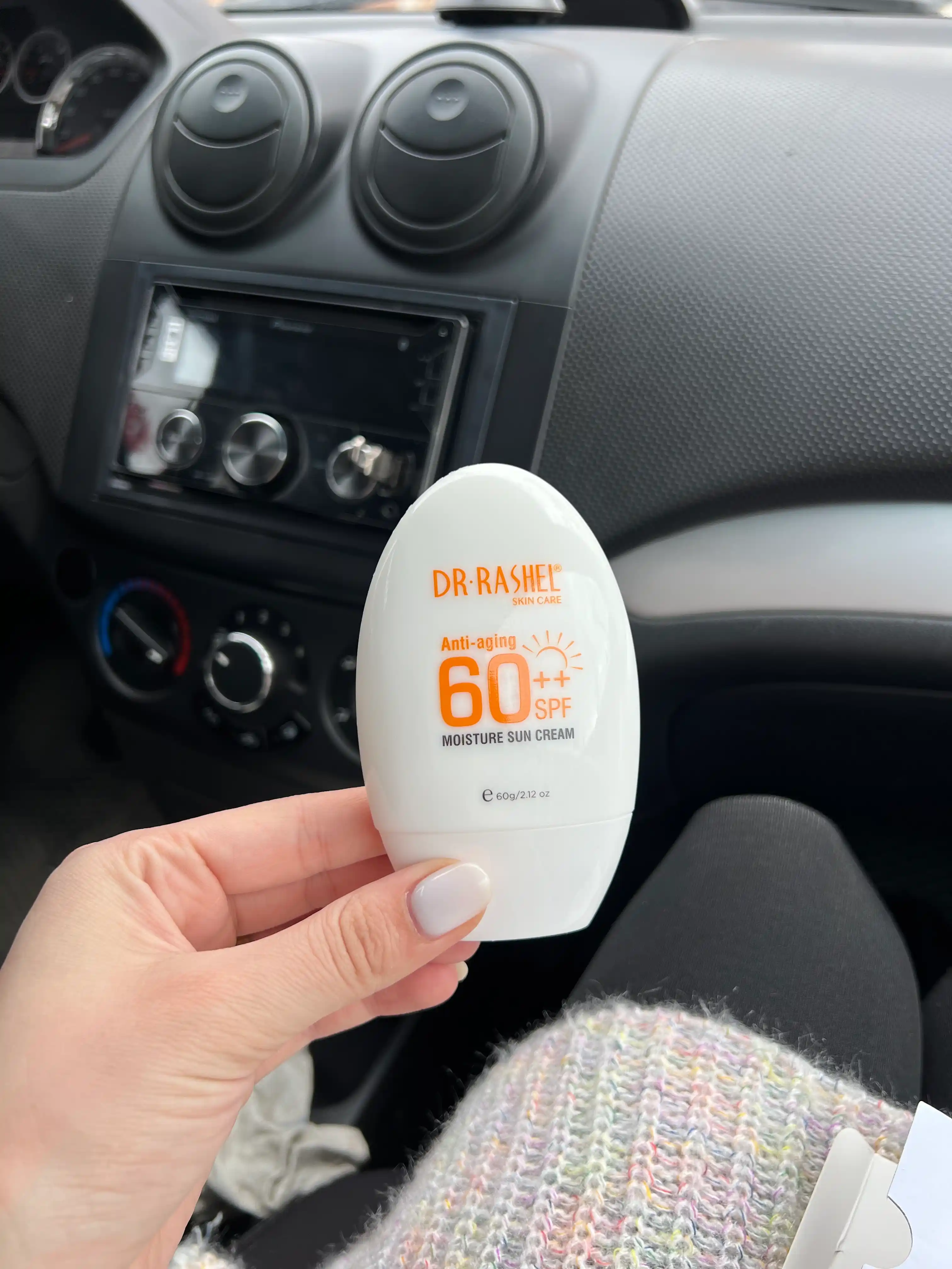 Quyosh krem Dr. Rashel spf 60+ anti-aging and moisture sun cream, 60 g