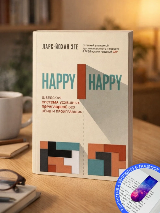 Lars-Yokhan Ege. Happy-happy. Shvedskaya sistema uspeshnykh peregovorov - 