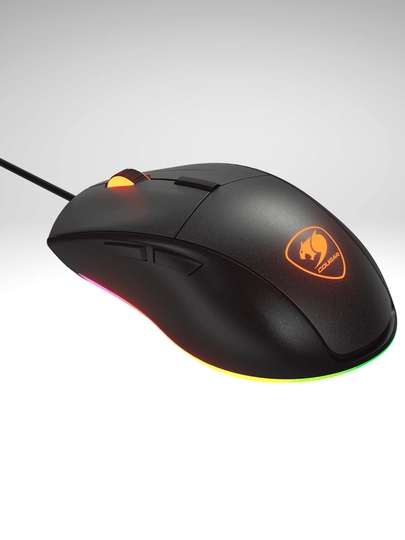 Игровая мышь Cougar Minos EX, 6400 DPI, RGB подсветка, 5 кнопок