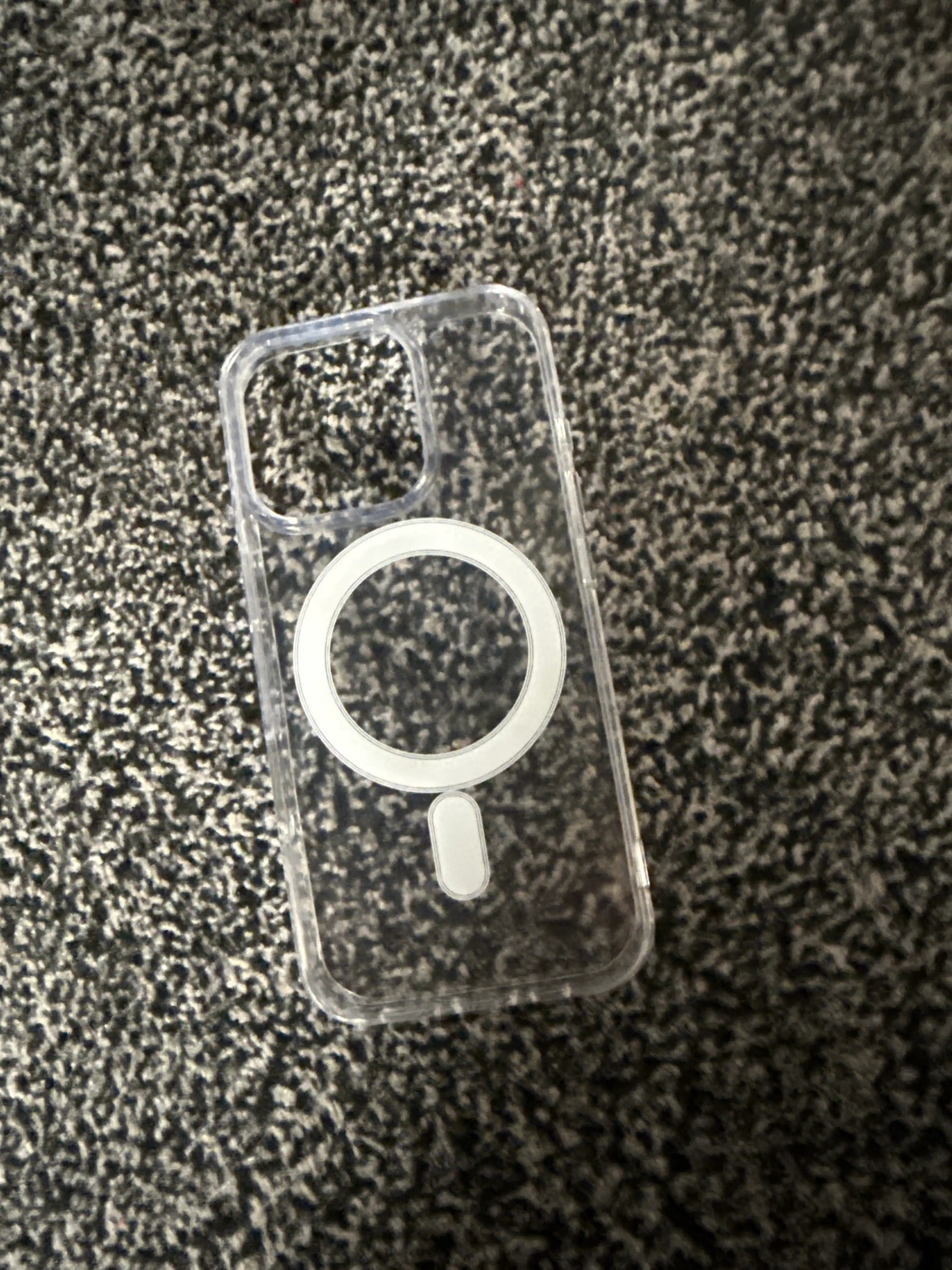 IPhone 11, 12, 13, 14, 15, 16, 17 plus,Pro,Max uchun MagSafe bilan shaffof plastik g'ilof