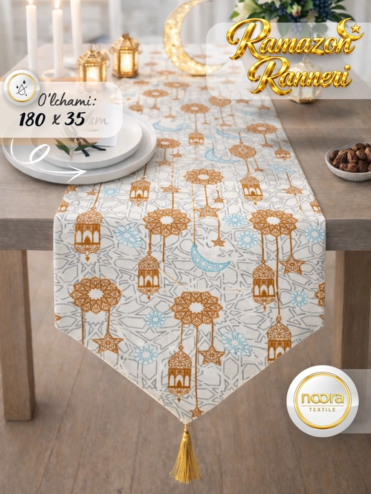Ramazon  yo'lakchasi Suv o‘tkazmaydigan o‘lchami: 180 × 35 sm - 
