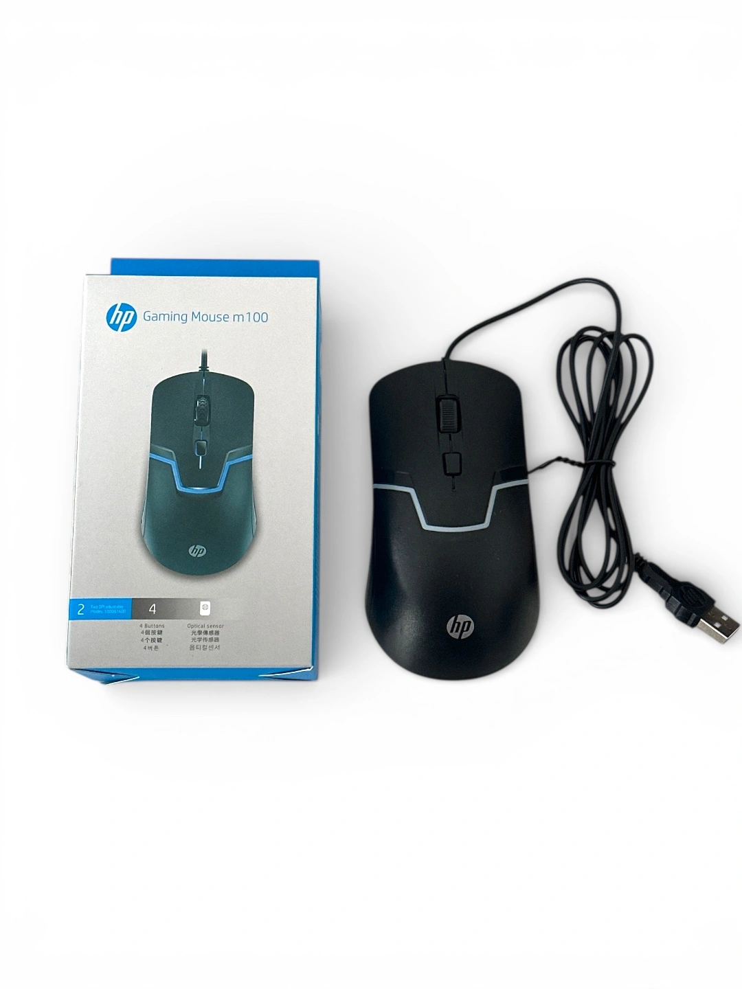 Беспроводная компьютерная мышь с RGB-подсветкой HP Wired computer mouse X66, M100 за 26000 сум со скидкой 87%. Uzum Market