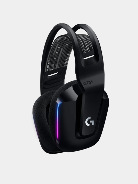 Logitech G733 LIGHTSYNC RGB bilan LIGHTSPEED simsiz o'yin garniturasi