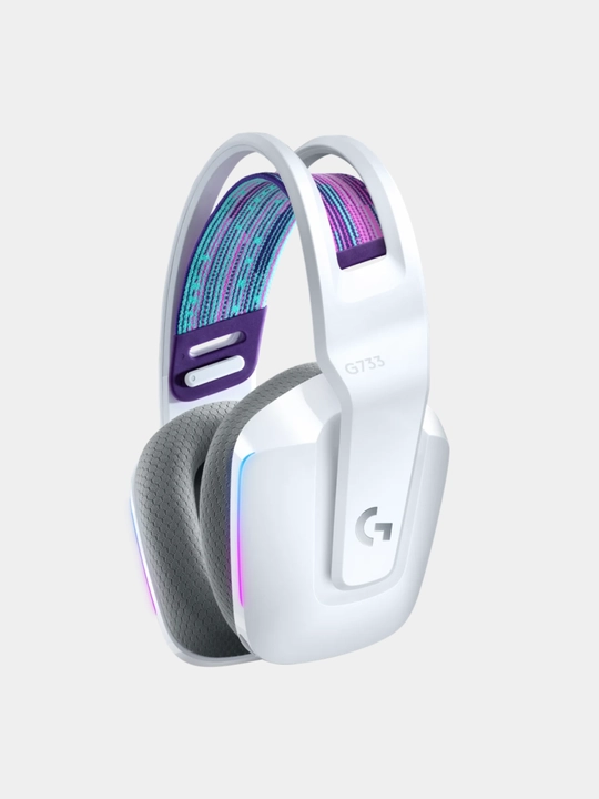 Logitech G733 LIGHTSYNC RGB bilan LIGHTSPEED simsiz o'yin garniturasi