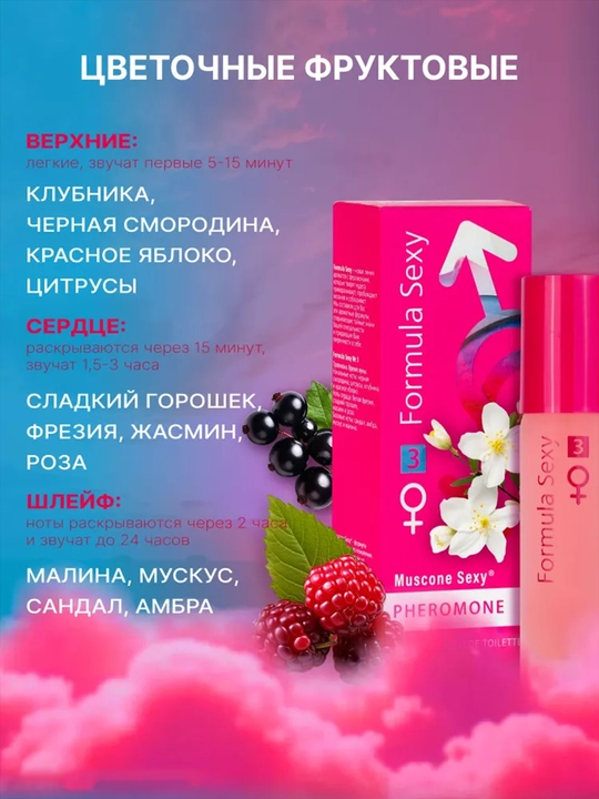 Formula Sexy feromonli atirlari, 30 ml, erkaklar, ayollar atirlari