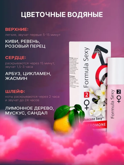 Formula Sexy feromonli atirlari, 30 ml, erkaklar, ayollar atirlari