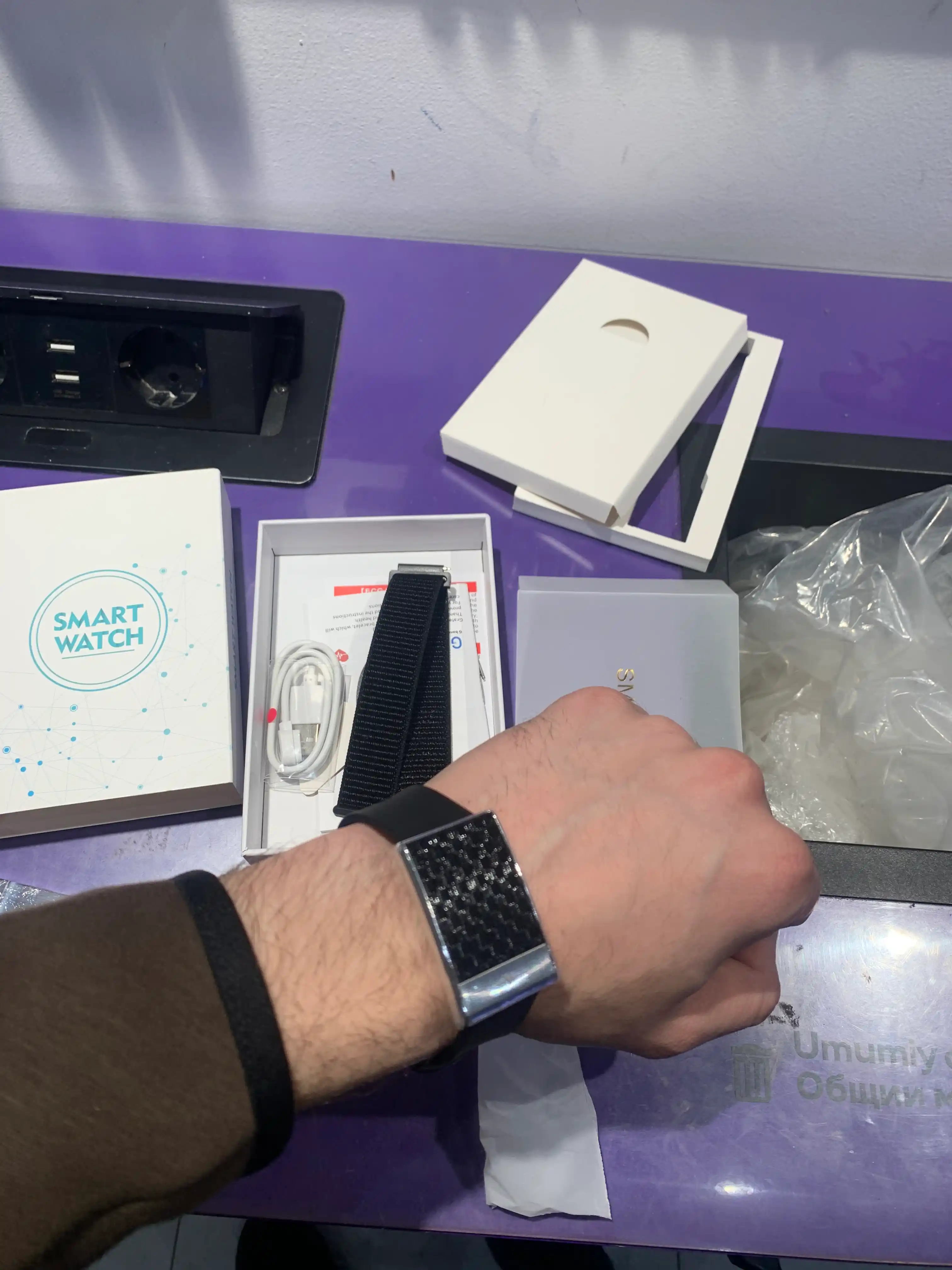 Fitnes smart braslet - yengil qulay va cheksiz obuna WHP