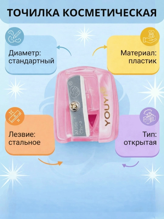 1 teshikli kosmetik ochgich, Makiyaj uchun ixcham ochgich - 