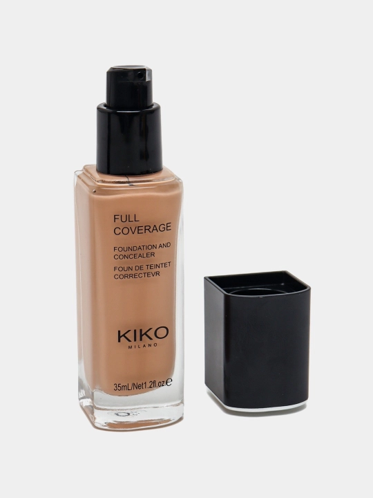 Yuz uchun tonal krem Kiko, matli qoplama bilan, 35 ml
