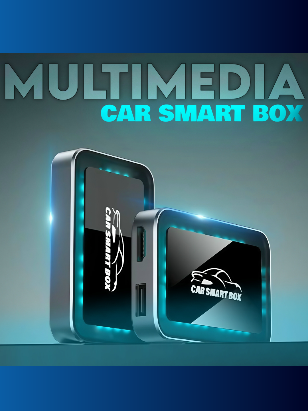 CarPlay AI Box — Avtomobil uchun multimedia smart qutisi Android tizimi YouTube va Netflix - 